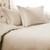 Ivory Queen Cotton Blend Washable Duvet Cover Set