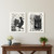 Set Of Two "OH What FuneJust try reading these!" White Framed Wall Art
