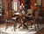 48" Brown Solid Wood Dining Table