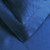 Navy Blue Queen Cotton Blend Washable Duvet Cover Set