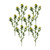 Set of Six 7" Green Artificial
