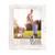 8.5" x 11" White Solid Wood Hanging Picture Frame