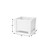 20" X 24" White Heavy Duty Plastic Square Planter Box