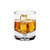 Set of Four Clear Crystal Rocks Old Fashion Glasses