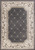 3' X 5' Gray And Ivory Floral Area Rug
