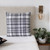 24" White And Black Check Cotton Blend Throw Pillow Cover