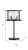 22" Antiqued Bronze Novelty Table Lamp With Globe Shade