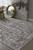 10' X 13' Gray And Black Abstract Area Rug