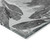 5' X 8' Gray And Charcoal Floral Washable Indoor Outdoor Area Rug