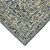 8' X 10' Denim Blue And Ivory Wool Oriental Hand Tufted Area Rug