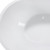 59" White Acrylic Oval Bath Tub