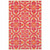 7' X 10' Pink And Orange Moroccan Indoor Outdoor Area Rug