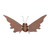 2" Bronze Iron Garden Art