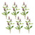 Set of Six 30" Purple Artificial