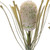 Set of Two 28" Green And White Artificial Flowering