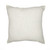 24" Ivory And Taupe Geometric Cotton Blend Throw Pillow Cover