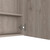 24" Light Gray Wood Floating Single Door Bathroom Vanity And Medicine Cabinet With Mirror
