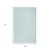 5' X 7' Aqua And Ivory Geometric Indoor Outdoor Area Rug