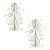 Set of Two 64" Green And Brown Artificial Foliage