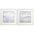 Set Of Two Sail Away White Framed Print Wall Art