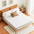 3" White Gel Memory Foam California King Mattress Topper