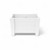 20" X 18" White Heavy Duty Plastic Square Planter Box