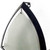 7" Black Abstract Metal And Glass Wall Sconce Candle Holder