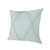 18" Blue And Slate Blue Diamond Cotton Throw Pillow Cover with Texture