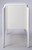 34" White Wood Three Drawer Dresser