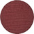 10' Red Round Wool Hand Woven Area Rug
