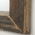 48" Brown Solid Wood Framed Accent Mirror
