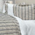 Natural Queen Linen Dry Clean Only Polyester Duvet Cover