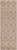 6' Natural And Ivory Geometric Indoor Outdoor Area Rug
