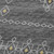 50" X 70" Gray And Gold Geometric Polyester Woven Plush Throw Blanket