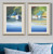 Set Of Two Light at Metung Silver Framed Print Wall Art