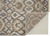 8' X 10' Ivory Gray And Taupe Wool Floral Hand Knotted Stain Resistant Area Rug