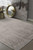 8' X 11' Gray And Ivory Geometric Area Rug