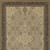 4' X 5' Ivory And Dark Blue Medallion Area Rug With Fringe