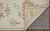8' X 10' Ivory Tan and Gray Wool Floral Hand Knotted Area Rug