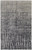 4' X 6' Ivory Gray and Black Abstract Power Loom Area Rug
