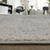4' X 6' Ivory Gray and Black Abstract Power Loom Area Rug