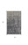 4' X 6' Ivory Gray and Black Abstract Power Loom Area Rug