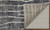 4' X 6' Ivory Gray and Black Abstract Power Loom Area Rug