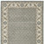 8' X 11' Blue And Ivory Oriental Area Rug