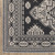 8' Blue And Gray Medallion Runner Rug
