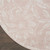 8' Pink and Ivory Floral Distressed Round Rug