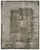 5' X 8' Green And Tan Abstract Distressed Area Rug