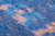 8' X 11' Blue and Brown Abstract Non Skid Area Rug