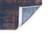 8' X 11' Blue and Brown Abstract Non Skid Area Rug