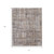 2' X 3' Brown Tan And Ivory Abstract Distressed Area Rug